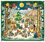 Festival Elves<br> Korsch Advent Calendar